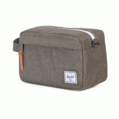 Herschel Supply Co- حقيبة سفر أخضر رصاصي