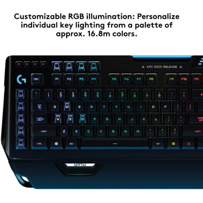 لوحة مفاتيح الألعاب G910 Orion Spectrum RGB الميكانيكية من لوجيتك 
