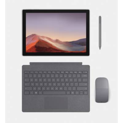 Microsoft Surface Pro 7 Tablet - 12.3 Inch, 10th Gen Intel Core i5, 8 GB Memory, 128 GB SSD - بلاتنيوم