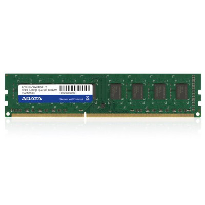 وحدة ذاكرة غير مصقولة 1600 ميجاهيرتز DDR3 من أداتا - 4 جيجا