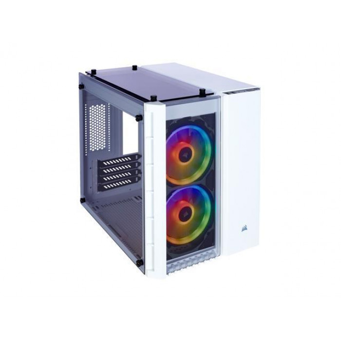 كيس  Crystal 280X RGB Micro-ATX  أبيض / أسود | كورسير