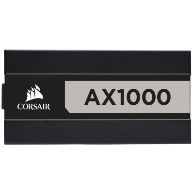 مزود الطاقة AX1000 1000 Watt 80 PLUS Titanium Certified Fully Modular ATX | كورسير 