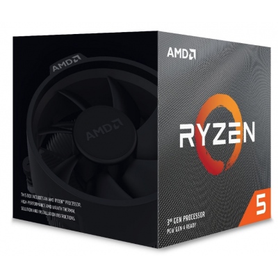 AMD RYZEN 5 3600X | 4.4 GHz Max Boost, 3.8 GHz Base معالج