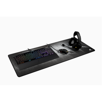 لبادة MM350 Premium Anti-Fray Cloth Gaming Mouse Pad – Extended XL من كورسير