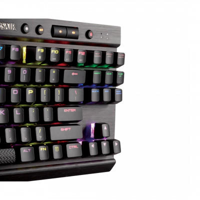 لوحة المفاتيح للألعاب K65 RGB RAPIDFIRE Compact Mechanical CHERRY® MX Speed RGB من كورسير 