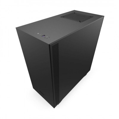 صندوق كمبيوتر NZXT H510 Compact Mid Tower - أسود