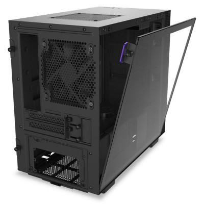 صندوق كمبيوتر NZXT H210i Mini ITX أسود