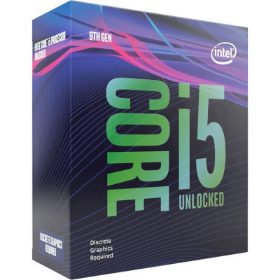 معالج  Intel Core i5-9600KF Coffee Lake 6-Core 3.7 GHz (4.6 GHz Turbo) LGA 1151 (300 Series) 95W  من انتل مع العلبة 
