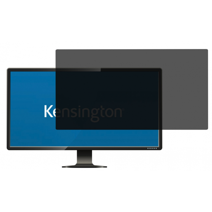  لاصق حماية للشاشة و الخصوصية ذو اتجاهين قابل للإزالة مقاس 60.4 سم  23.8 بوصة عرض 16: 9 - Kensington