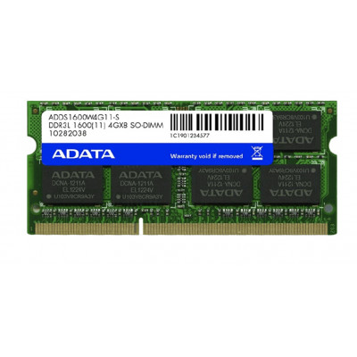 ADATA ADDS1600W8G11-S 8GB DDR3L 1600MHz ذاكرة  داخلية 