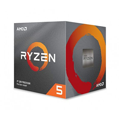 AMD RYZEN 5 3500X 4.1 GHz Max Boost, 3.6 GHz Base box معالج من AMD 
