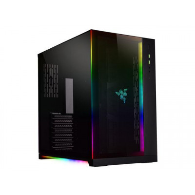 صندوق كمبيوتر للألعاب من ليان لي نسخة ريزر | O11DXRZ أسود 