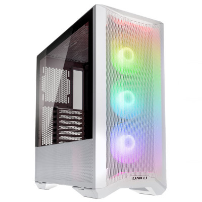 صندوق الكمبيوتر Lian Li LANCOOL II  MESH RGB  من ليان لي - أبيض 