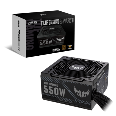 مزود الطاقة ASUS TUF Gaming 550W Bronze من آسوس 