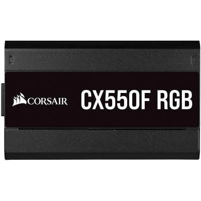  مزود الطاقة من كورسير CORSAIR CX-550F RGB - 550 Watt 80 Plus Bronze