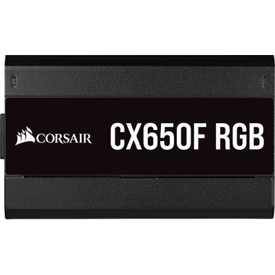 مزود طاقة من Corsair CX Series CX650F RGB 650 Watt 80 Plus® Bronze
