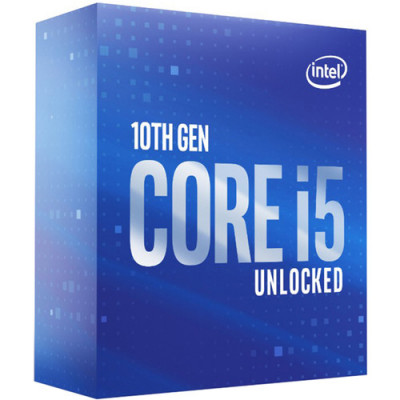 معالج Intel Core i5-10600K بسرعة 4.1 جيجاهرتز LGA 1200 سداسي النواة