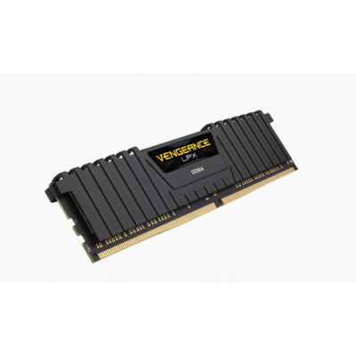 VENGEANCE® LPX 32GB (2 x 16GB) DDR4 DRAM 3000MHz C16  - ذاكرة عشوائية - اسود كورسير 