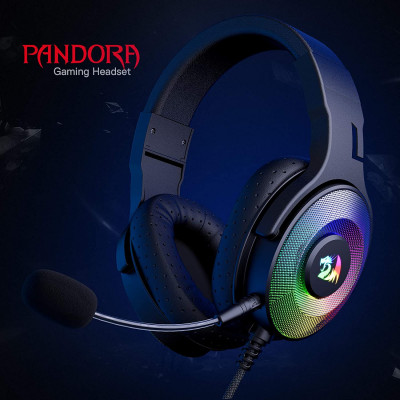ريدراجون | سماعة الألعاب السلكية H350 Pandora RGB | B08K7JN5V4