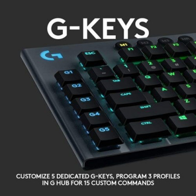 Logitech | لوحة مفاتيح G815 الألعاب الميكانيكية| 920-008992