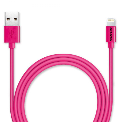 ADATA Sync & Charge Lightning Cable Pink 1 Meter