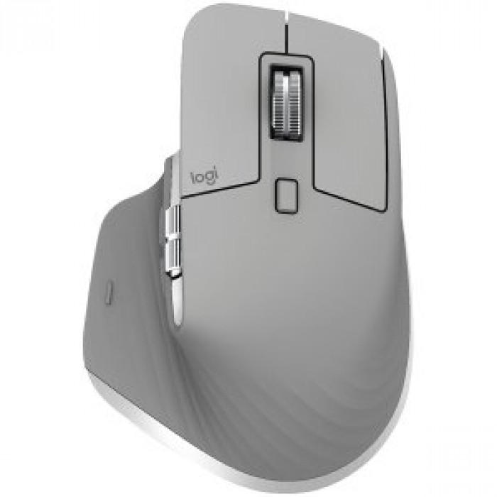 Logitech MX Master 3 Mouse Laser Technology Darkfield 4000 dpi, Bluetooth, Mid Grey