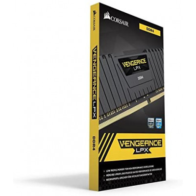 كورسير | بطاقة ذاكرة | VENGEANCE® LPX 16GB (2 x 8GB) DDR4 DRAM 3200MHz C16 - Black | CMK16GX4M2E3200C16