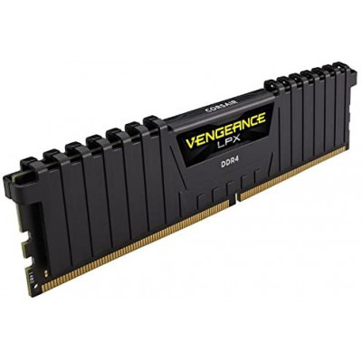 كورسير | بطاقة ذاكرة | VENGEANCE® LPX 16GB (2 x 8GB) DDR4 DRAM 3200MHz C16 - Black | CMK16GX4M2E3200C16