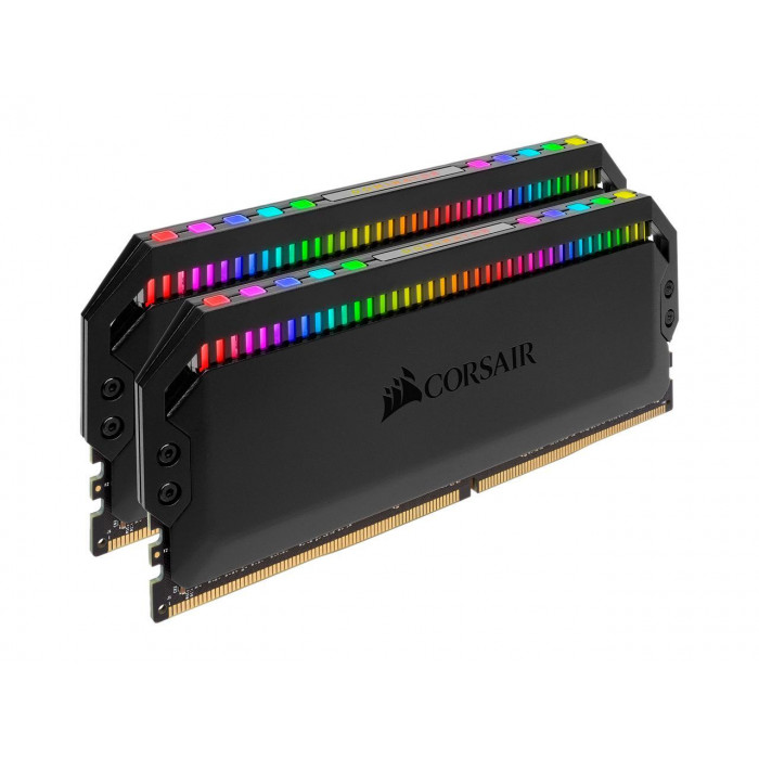  كورسير | بطاقة ذاكرة| Dominator Platinum RGB 16GB (2 x 8GB) 288-Pin DDR4 4000 (PC4 32000) | CMT16GX4M2K4000C19