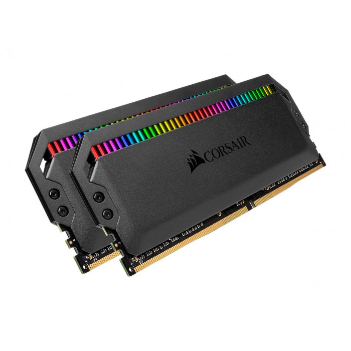  كورسير | بطاقة ذاكرة| Dominator Platinum RGB 16GB (2 x 8GB) 288-Pin DDR4 4000 (PC4 32000) | CMT16GX4M2K4000C19