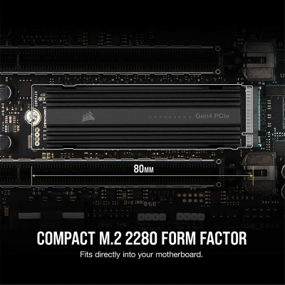 كورسير  | محرك الاقراص الصلبة | MP600 PRO 1TB M.2 NVMe PCIe Gen | CSSD-F1000GBMP600PRO