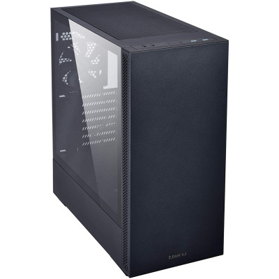 ليان لي| غلاف زجاجي | Mid-Tower Chassis ATX Computer Case PC - Black | LANCOOL-205