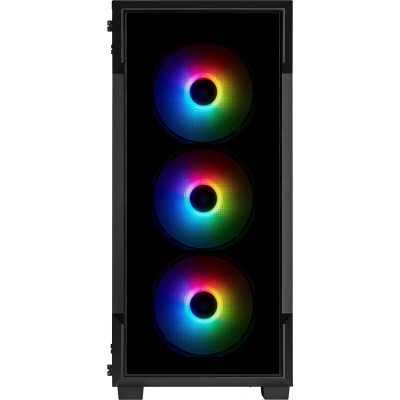 كورسير | صندوق كمبيوتر  | iCUE 220T RGB Tempered Glass Mid-Tower Black | CC-9011190-WW