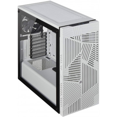 كورسير  | صندوق للكمبيوتر  | 275R Airflow Tempered Glass Mid Tower White | CC-9011182-WW