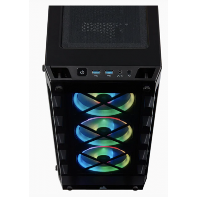 Corsair | صندوق الكمبيوتر |  iCUE 465X RGB Mid Tower ATX Black | CC-9011188-WW