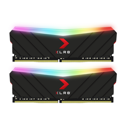 PNY |  بطاقة ذاكرة  |  XLR8 Gaming EPIC-X RGB™ DDR4 3600MHz - 16GB (2x8GB) | MD16GK2D4360018XRGB