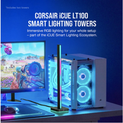 كورسير | iCUE LT100 مجموعة الإضاءة الذكية | CD-9010002-UK