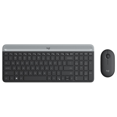 لوجيتك | Slim Keyboard and mouse Combo MK470, Arabic | 920-010069