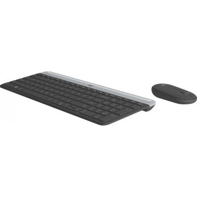 لوجيتك | Slim Keyboard and mouse Combo MK470, Arabic | 920-010069