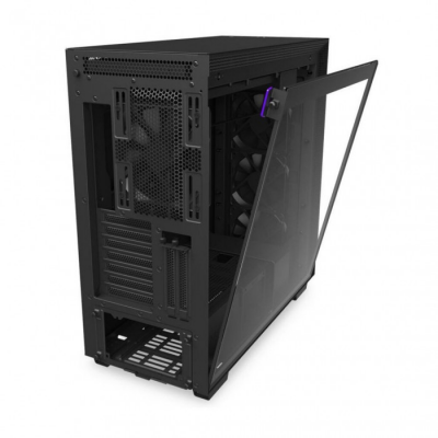 صندوق الكمبيوتر من NZXT   H710i Mid Tower باللون الأسود مع مبرد وحدة المعالجة المركزية من كورسير Liquid H150 RGB 360mm
