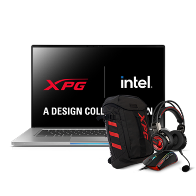 XPG | Bundle | Laptop XENIA Xe i7, 16GB, 1TB + Precog Headset + Primer gaming mouse and Backpack | B2-15260020