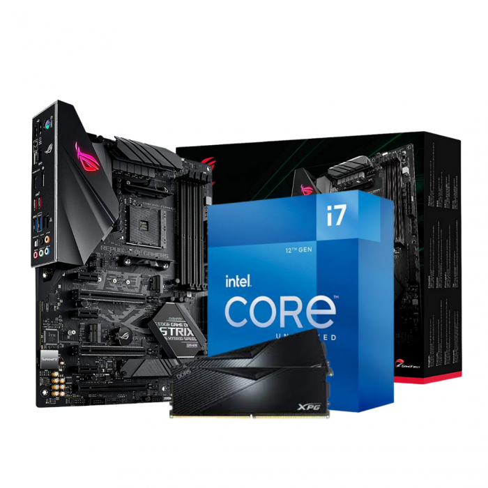 bundle|Z690-F GAMING WIFI /LGA1700 DDR5 and Core i7-12700KF 3.6GH 25MB box and DDR5 5200Mhz LANCER 2X16GB