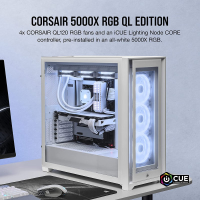 كيس | iCUE 5000X QL Edition RGB |CC-9011233-WW |كورسير