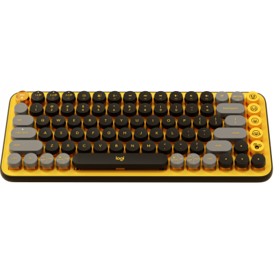 LOG Wls Keyboard Yellow|920-010816لوحة المفاتيح ||لوجيتك