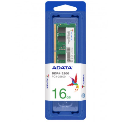 اداتا  | بطاقة ذاكرة | DDR4 3200 16GB Laptop Memory | AD4S320016G22-SGN