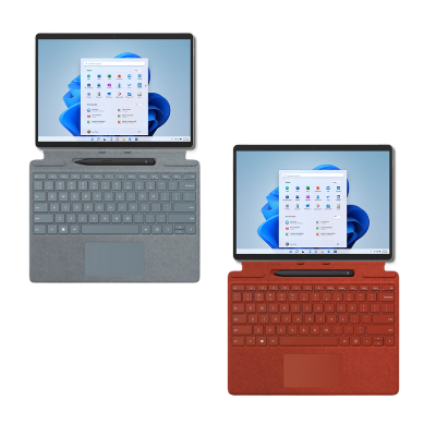 مايكروسوفت | Surface Pro8 i5 8GB RAM 256GB with Type Cover and Slim Pen | 8PQ-00007 | 25O-00034