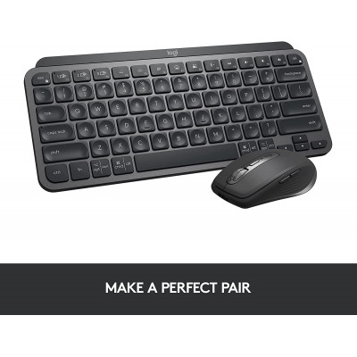 لوجيتك | لوحة المفاتيح | MX Keys Mini Minimalist Wireless Illuminated Keyboard, Arabic Layout Graphite | 920-010503