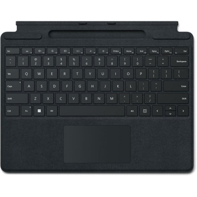 مايكروسوفت | لوحة مفاتيح Surface Pro Signature لجهاز Pro X / 8 أسود | 8XA-00014