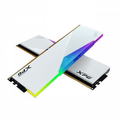 اداتا | بطاقة ذاكرة | DDR5 5200 LANCER RGB 2x16 - white | AX5U5200C3816G-DCLARWH