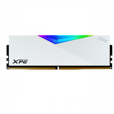 اداتا | بطاقة ذاكرة | DDR5 5200 LANCER RGB 2x16 - white | AX5U5200C3816G-DCLARWH